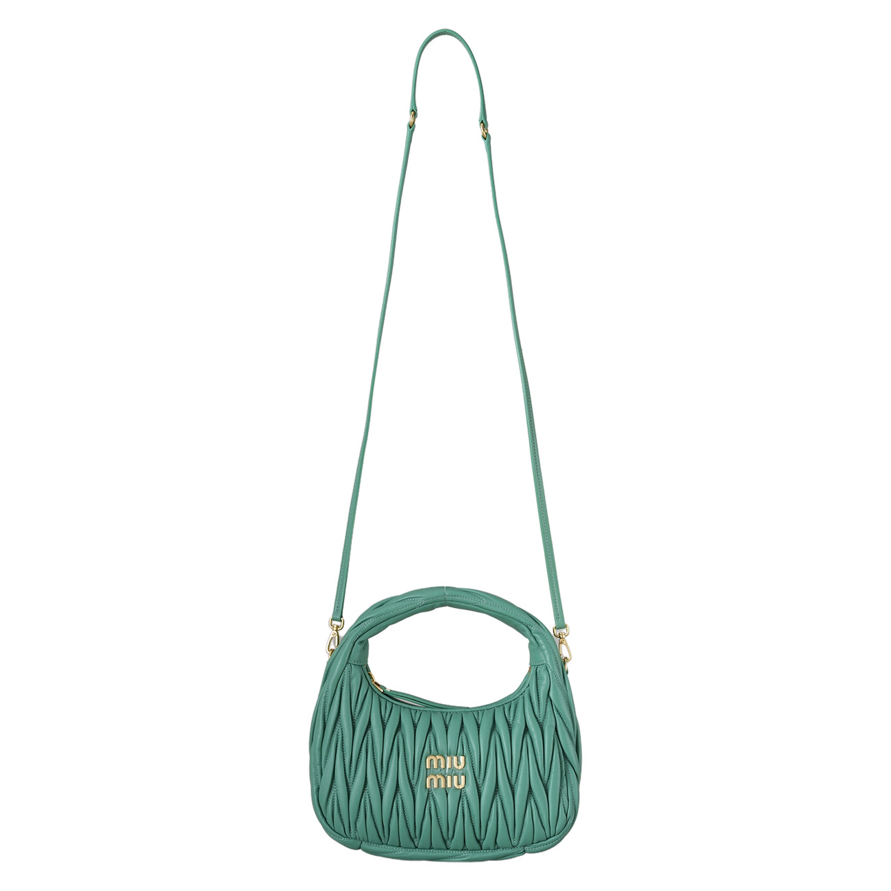 MIU MIU(USED)미우미우 5BC125 완더 마틀라세 호보백